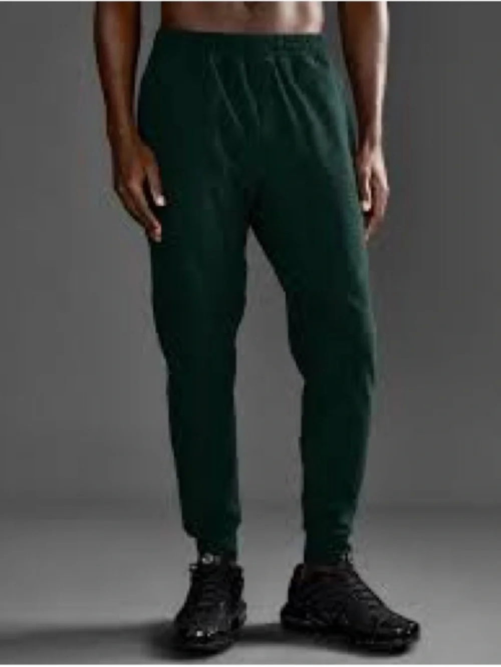 Beyond Yoga Men's Dark Green Spacedye Take It Easy Jogger Pants Size Medium